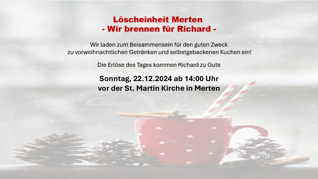 Mehr über den Artikel erfahren Gemeinsam mit euch für Richard